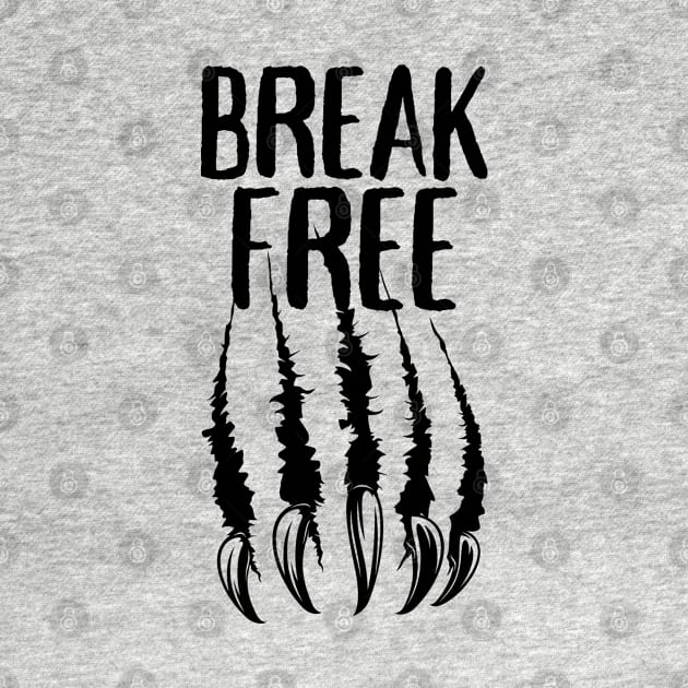 Break Free - claw marks by RIVEofficial